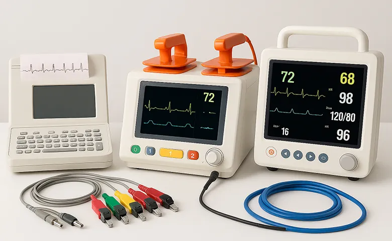 Hastaneler İçin Güvenilir Medikal Çözümler EKG Defibratör ve Daha Fazlası