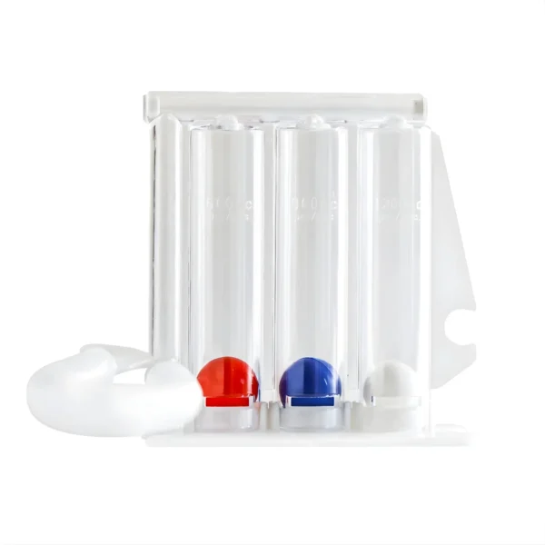 Üç Toplu Teşvik Spirometresi – Solunum Egzersiz Cihazı