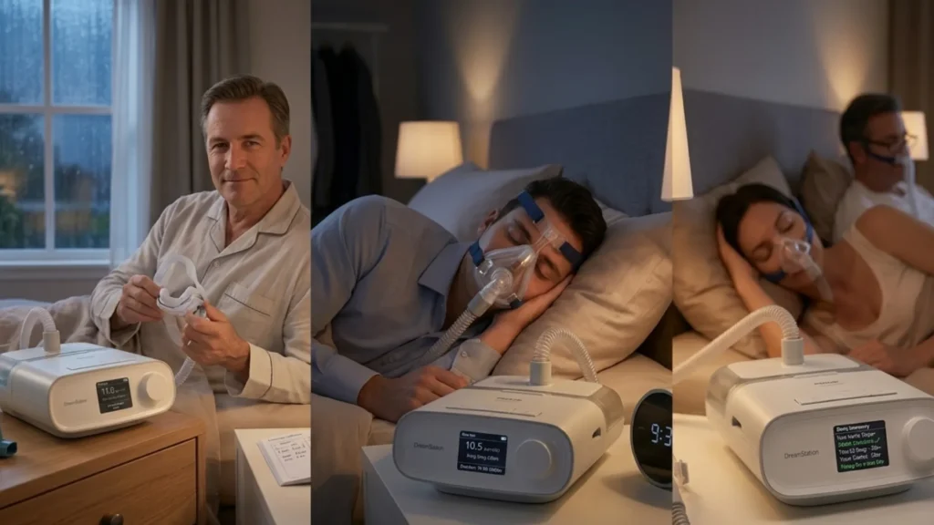 Kütahya uyku cihazı maskesi